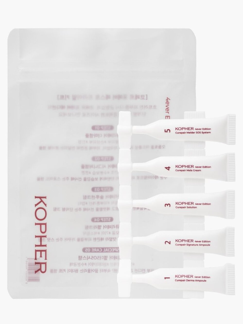 𝙺𝙾𝙿𝙷𝙴𝚁 4ever Edition Fast Trial Kit 5-Step Intensive Skincare Set K-Beauty